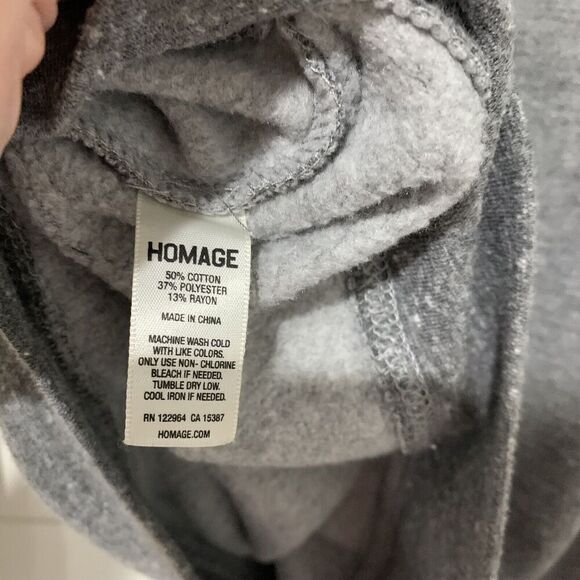 Homage | Sweatshirt Hooded Ohio State University Gray Womens- Size Medium - Picture 7 of 8